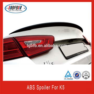 ABS LIP spoiler for K5 Rear Trunk Lip Spoiler 2014