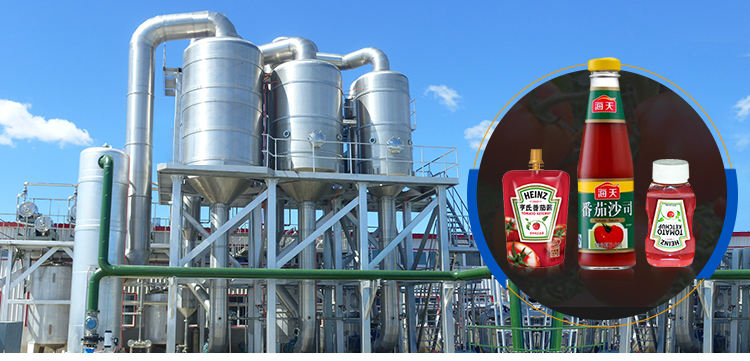 turnkey tomato concentrate paste ketchup production line