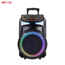 High quality cheap price karaoke trolley speaker microphone MD7-12L