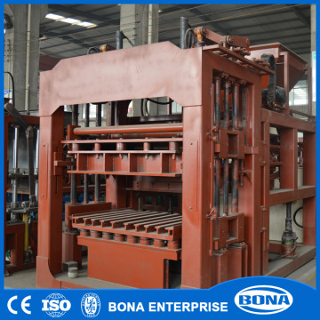 mini construction equipment automatic hydraulic press brick making machine