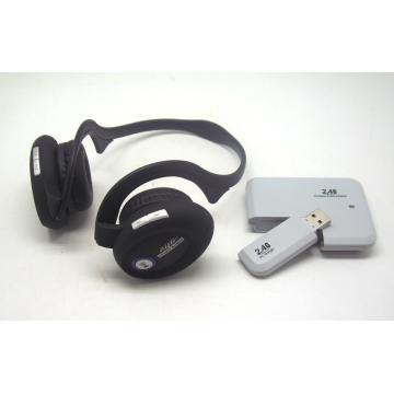 2.4G wireless headset use universal adaptor