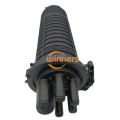 Dome Heat Shrinkable Seal Fiber Optic Splice Closure with 1Entry 4Exit