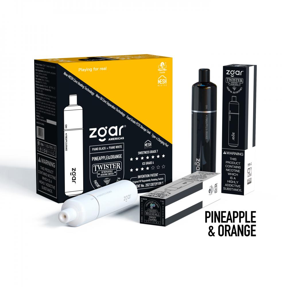 European Ice Max Zgar Disposable Twister Vape Device