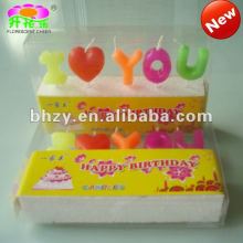 2016 Hotest Birthday Letter Candles in bulk