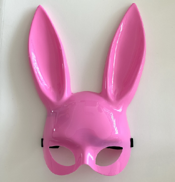 Hot Selling Bunny Mask with Glitter - High Quality Rabbit Party Supplies