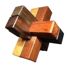 Personalized Chinese Wooden Puzzle Toy: Kong Ming Lock Luban Puzzle Gift