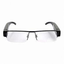 Spy Camera Glasses, DVR Camcorder Eye-wear, Hidden Camera Sunglasses with Motion Detection
