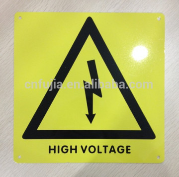 custom notice reflective tin sign