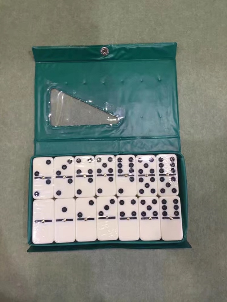 Double 6 Dominoes Pvc Box