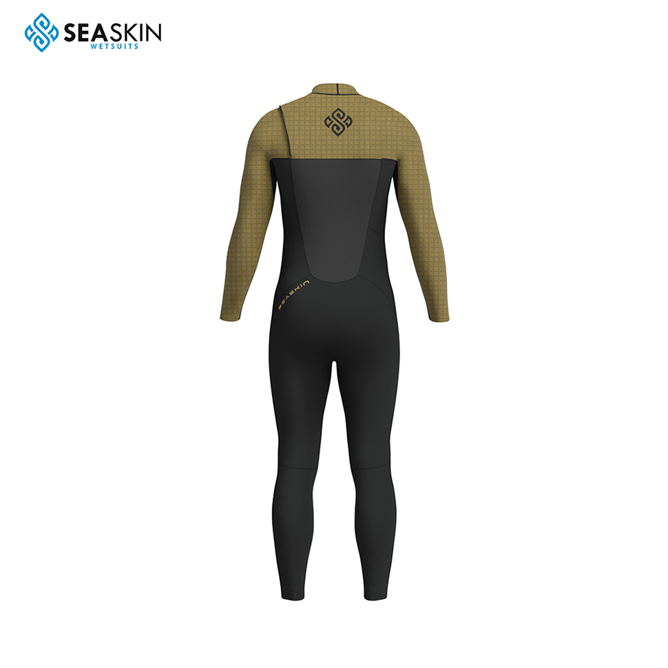 Seaskin 3/2mm Full Suit Men Custom Surfing Wetsuit