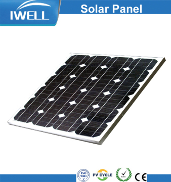IWELL 50W mono soalr module Monocrystalline solar panels