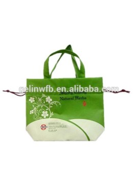 Polyester Material and Rope Handle Style guangzhou string bag shopping bag