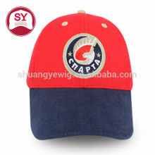 6 panel custom brushed cotton baseball cap