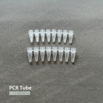 Plastic PCR Tubes With Caps