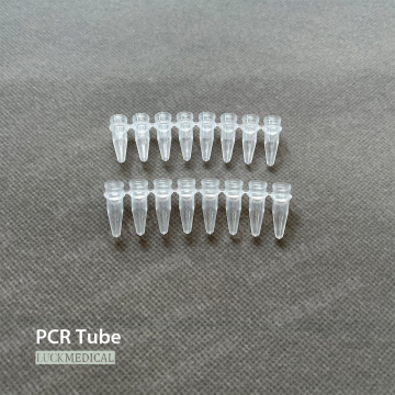 Plastic PCR Tubes With Caps