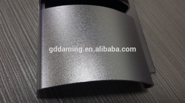 shining aluminium extrusion profile used in furniture