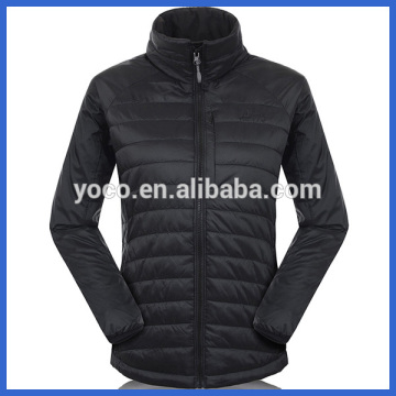 Black lightweight outdoor feather down jackets