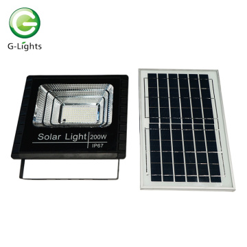 Holofote Solar Led com Controle Remoto Externo Smd 200watt