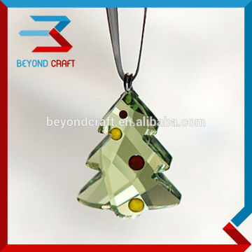 Crystal christmas tree ornament,crystal christmas tree pendant