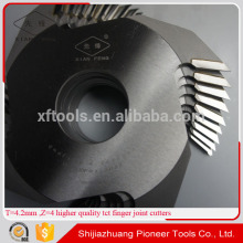 finger joint for woodworking finger jointer machines
