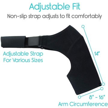 Soporte de hombro ajustable de seguridad para la tendinitis