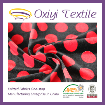 micro velvet fabric polyester material stretch velvet fabric korean printing velvet