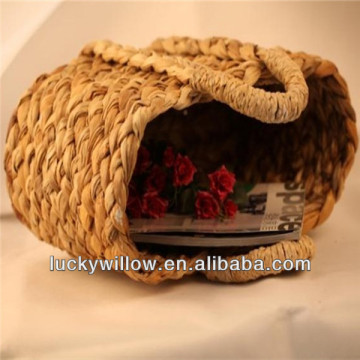 2014 new product corn husk weave bags with handles