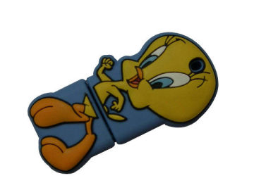 Cartoon Designed Silicone Usb Flash Drive Cover, Lovely Eco-friendly Silicone Usb Cases