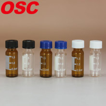 LAB Chromatography Autosampler Vials with PTFE Silicone Septum