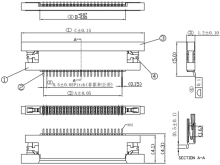 Professional production of pull down top connectors