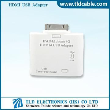 Dock to HDMI USB Adapter For iPad