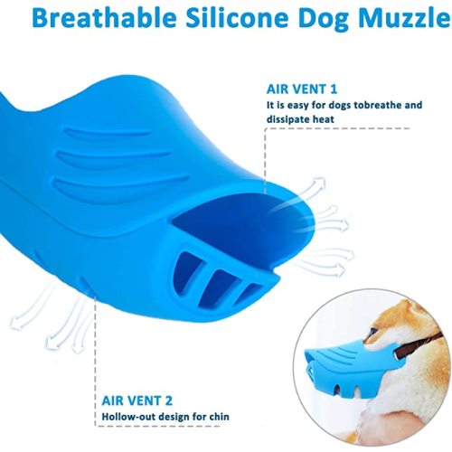 Silicone Pet Tags Soft Duck Silicone Mouth Cover with Adjustable Strap Supplier