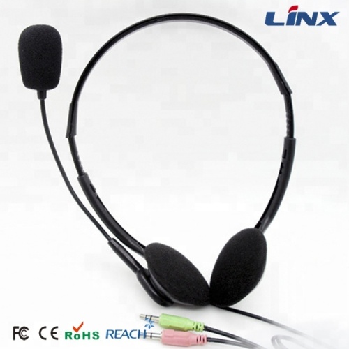 Auriculares de centro de llamadas de 3,5 mm