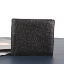 Custom New Men's Thin Leather Wallet Bag