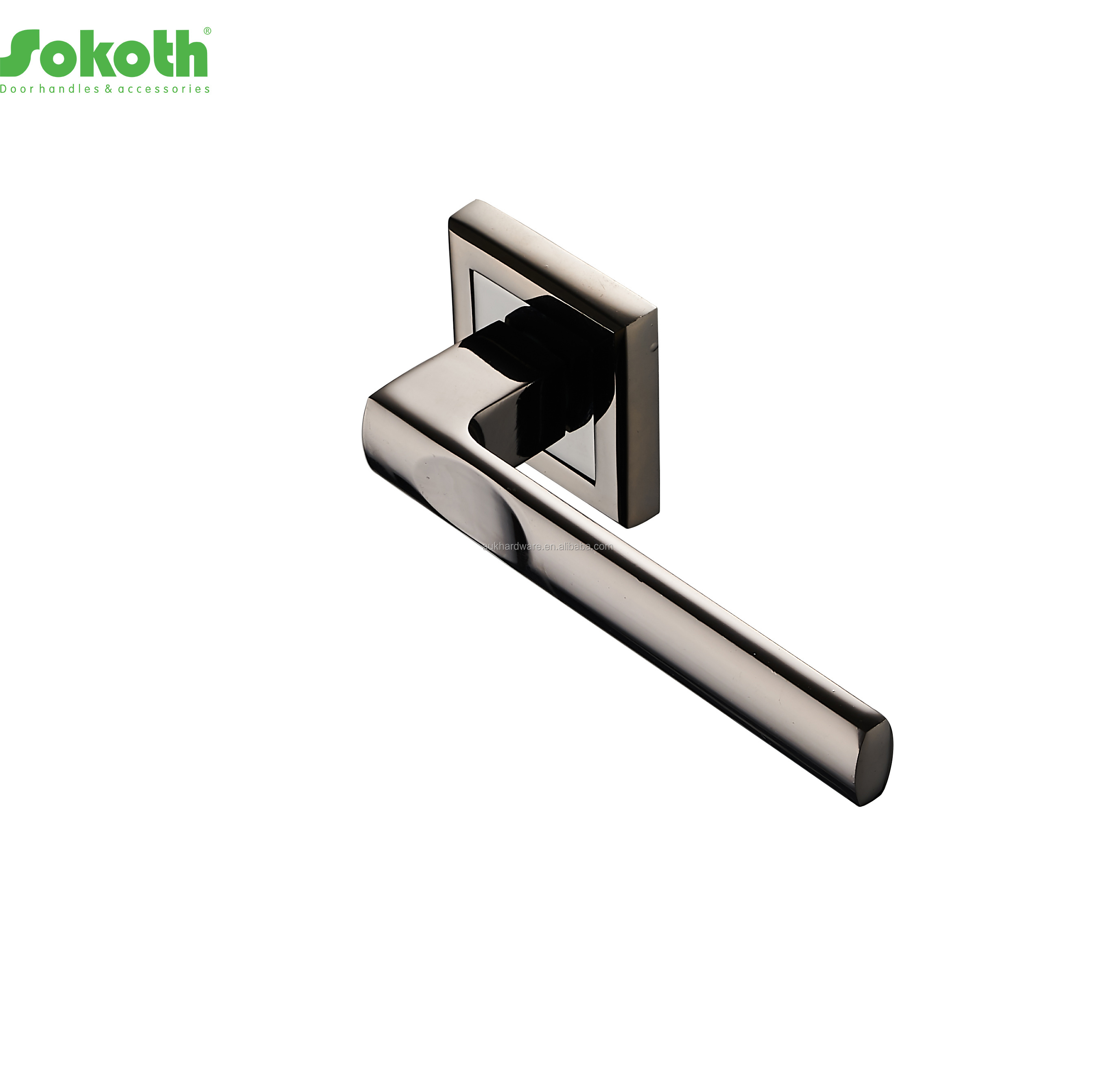 Delicate modern zinc home hardware bedroom door lever handle