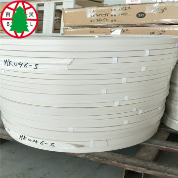 White Wood grain ABS edge banding for furnitures