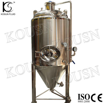 Stainless steel beer 50 gallon conical fermenter