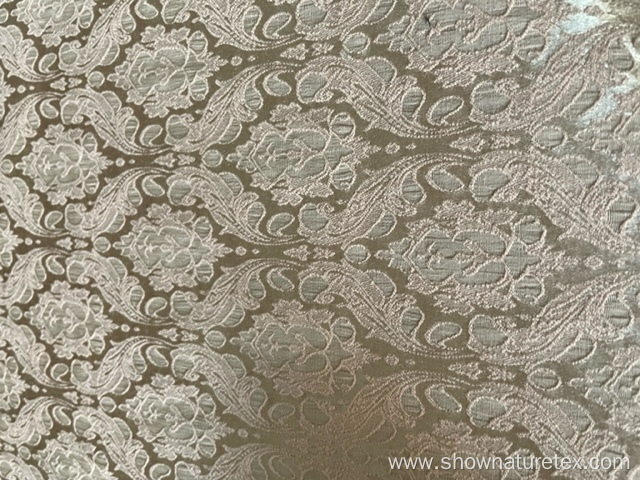 nice polyester cotton jacquard fabric