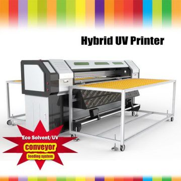 High quality latest leather flatbed uv printer