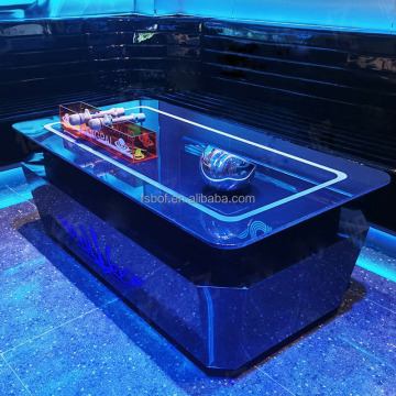 Illuminated LED Light Coffee Table for Party and Karaoke Bars