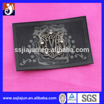 2013 fashion PU leather labels for garment & handbag