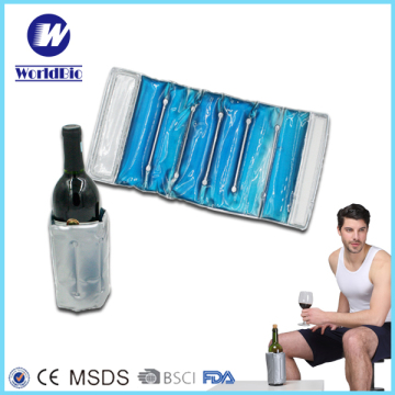 Wine Bottle Gel Cooler Wrap Ice Pack