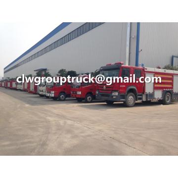 HOWO 4X2 8CBM Fire Fighting Truck