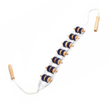 Wooden Back Beads Belt Massager