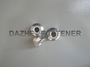 offer high quality nylon flange lock nuts