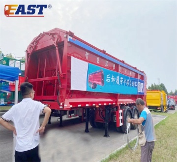 East 3 Axles Automatic Discharge Trailer: Tipper Truck and Walking Floor Trailers for Sale