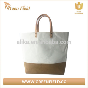 Durable kraft paper bag recycled kraft paper handbag
