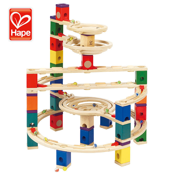 Hot Sale High Quality Children Wooden Marble Run,Funny Marble Run Toy