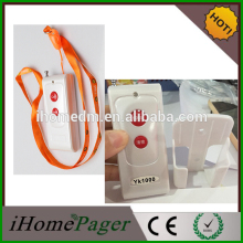 Hospital wireless emergency push button