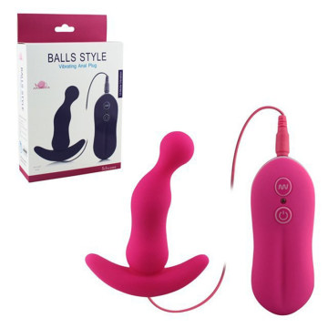 Anal Toys Two Beads Anal Pleasure Butt Plug Anal Plug